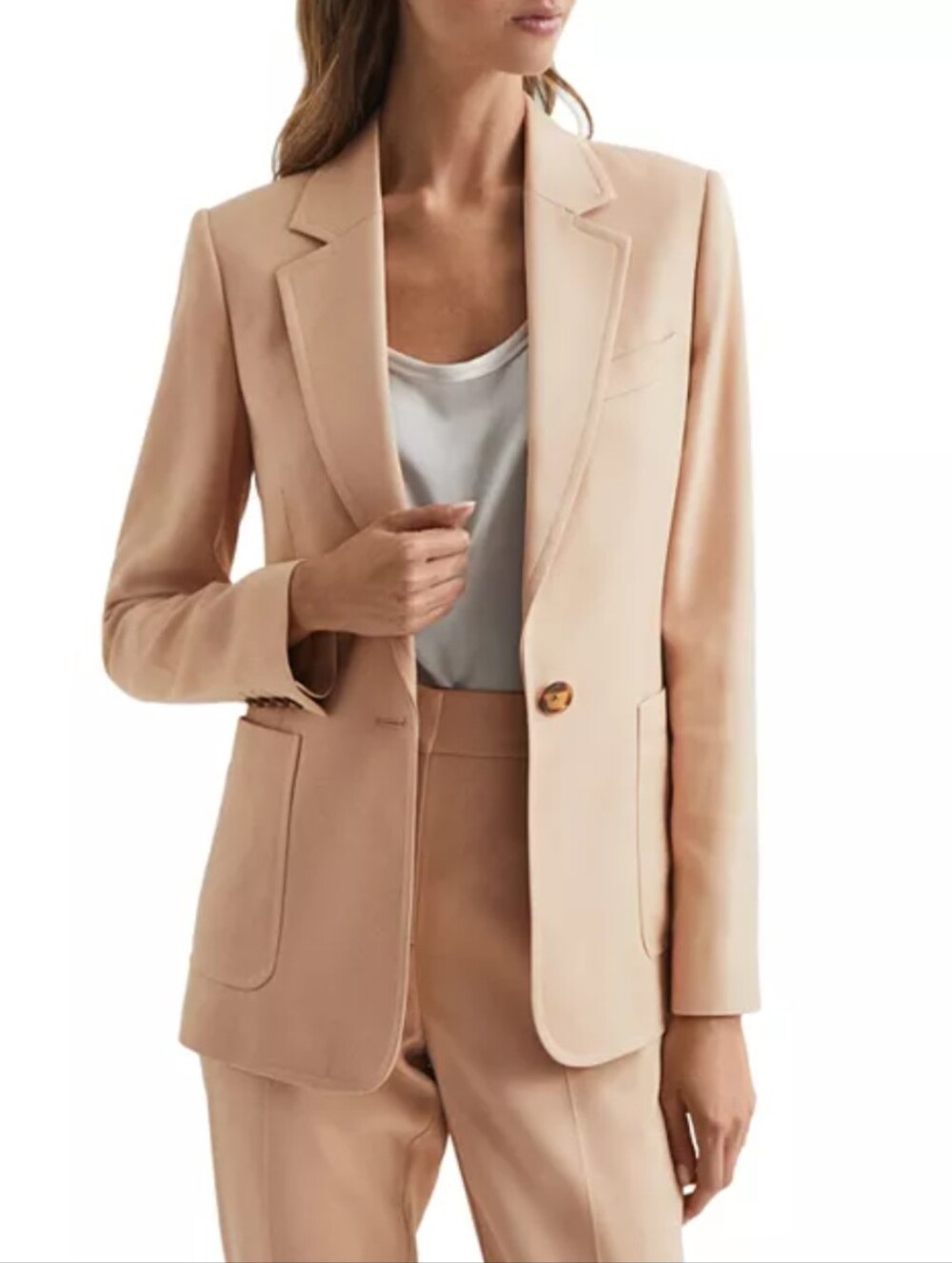 Reiss Ember Single Breasted Blazer - Size 0